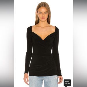 Norma Kamali long sleeve top